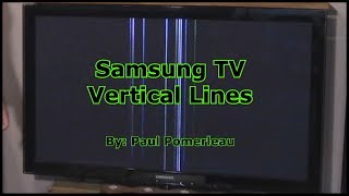 Samsung TV Vertical Lines [upl. by Eelik]