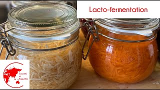 Lacto fermentation de légumes  Couverts et Baguettes [upl. by Akilat29]