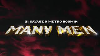 21 Savage x Metro Boomin  Many Men Official Audio [upl. by Najib]