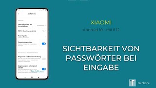 Passwörter anzeigen  Xiaomi Android 10  MIUI 12 [upl. by Adnwahsor]