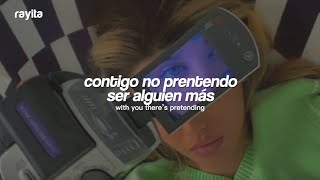 Clairo  Juna  Español  Lyrics [upl. by Ahsikin]