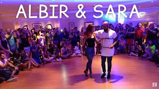 Albir Rojas amp Sara Panero  Kizomba fusion with counting amp dance Urban Kiz [upl. by Genovera]