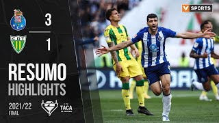 Highlights  Resumo FC Porto 31 Tondela Taça de Portugal 2122 [upl. by Mikihisa]