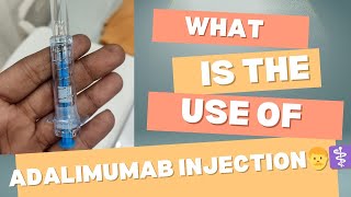 Adalimumab injection 40 mg  08 ml dose use and side effects viralvideo ☑️👨‍⚕ [upl. by Orville]