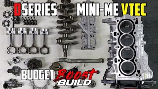 Honda VTEC Engine Assembly  D15D16 MiniMe  Part 1 [upl. by Fabron]