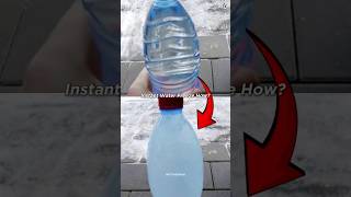 Instant Water Freeze experimentshorts [upl. by Poree]