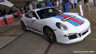 Porsche 991 Carrera S Martini Racing Edition  Start up Sound  Overview [upl. by Yatnuahs]