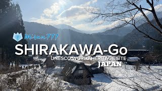 Beautiful Village Of Japan  ShirakawaGo  UNESCO WORLD HERITAGE SITE [upl. by Jerri181]