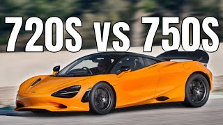 McLaren 720S vs 750S Performance and Price Comparison [upl. by Assenov550]