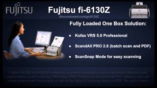 Fujitsu fi 6130Z Review [upl. by Bordie618]