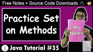 Java Tutorial Practice Questions on Java Methods [upl. by Tecu]