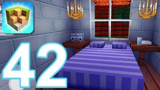 Mini Block Craft 3D Gameplay 3 iOS amp Android  Wooden House 🏠 [upl. by Yeslrahc]