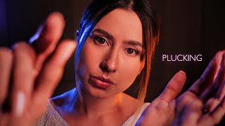 ASMR Hand Sounds and Plucking Negative Energy for Sleep ✨ Hand Movements Minimal Talking [upl. by Alfreda738]