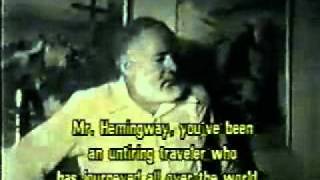 0202 Ernest Hemingway  Interviewavi [upl. by Mart]