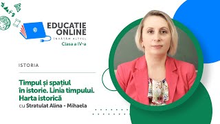 Istoria clasa a IVa Timpul și spațiul în istorie Linia timpului Harta istorică [upl. by Ahseina]