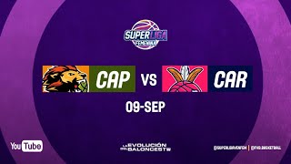 CAPITALINAS vs CARIBEÑAS SUPERLIGA FEMENINA 2022 9 de Sept 2022 [upl. by Intirb512]