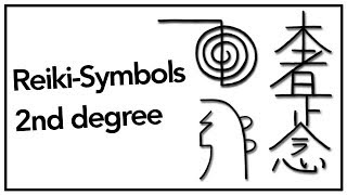 Reiki Symbols  Choku rei  Sei heki  Hon sha ze sho nen  Level 2 [upl. by Cacka]