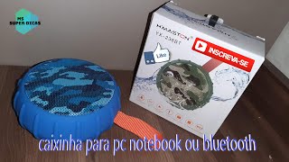 CAIXINHA PARA PC OU NOTEBOOK VIA BLUETOOTH  HMASTON YX 238BT [upl. by Pelligrini199]