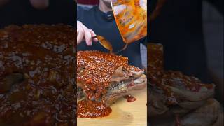 Spicy lambs head 1ht mukbang daily short [upl. by Oneill]