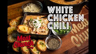 Super Creamy White Chicken Chili with Seasoned Tots [upl. by Manly]