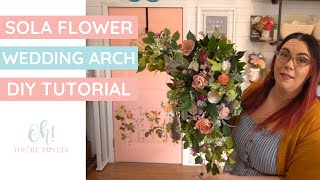 How to make a floral arch [upl. by Aggarwal]