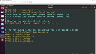 How to configure a hostname and dns domain name on Linux Ubuntu Server [upl. by Barrett]