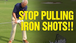 How To Fix Your Golf Swing Plane STOP PULLING IRON SHOTS [upl. by Levina]