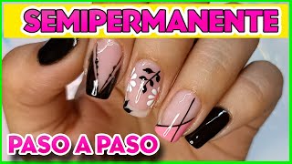 CLASE de ESMALTADO SEMIPERMANENTE RÁPIDA 🚀 PASO A PASO PARA PRINCIPIANTES [upl. by Neeruan]