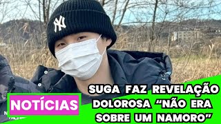 SUGA TINHA DADO SPOILER EM MÚSICA SOBRE O DISBAND DO BTS quotNINGUÉM QUERIA SER O CARA MAUquot [upl. by Bean]