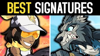 EVERY Brawlhalla Character’s Best Signature 2023 [upl. by Tod548]