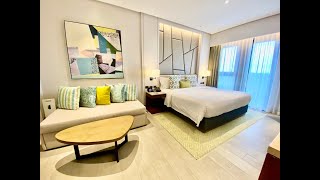 Dusit D2 Davao  Deluxe King  Room Tour [upl. by Adaynek]