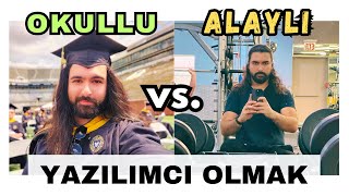 Alaylı vs Okullu Yazılımcı  Üniversitesiz Mühendis Olmak  Avantajları Dezavantajları [upl. by Gaven]