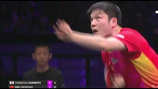 FAN ZHENDONG vs TOMOKAZU HARIMOTO  WTT CHAMPIONS CHONGQING 2024 [upl. by Warp]