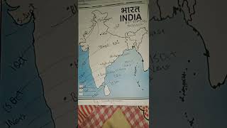 Class 9 Geography chapter number 4 climate map work of retreating monsoon ayush shorts shortsfeed [upl. by Quartis]