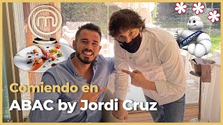 ¡Visito ABAC de JORDI CRUZ MASTERCHEF y me como 16 PLATOS 🤰 [upl. by Line930]