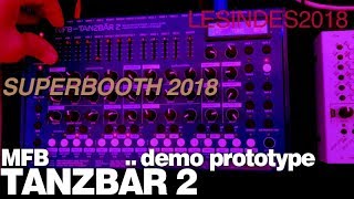 MFB TANZBÄR 2  NO TALKING  SOUND PERFORMANCE DEMO [upl. by Cenac635]