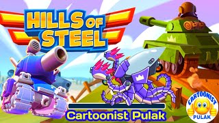 Hills Of Steel New Update  Gameplay Android  Mars Invader  Hills Of Steel 2 [upl. by Joel]