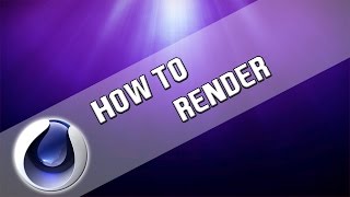 How To Render in Cinema 4D [upl. by Artinek561]