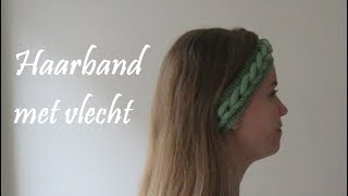 Haarband breien met vlecht [upl. by Eeuqram]