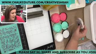 Chalk Couture Chalking 101 begin with the basics [upl. by Mccall]