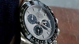 Unboxing Rolex Daytona White Gold 116519LN [upl. by Kulsrud]