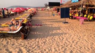 Calangute Beach Sights CalanguteBeach goabeach indianbeach [upl. by Greyso720]