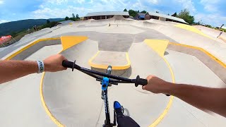 POV BMX Bike Riding Woodward [upl. by Thatch]