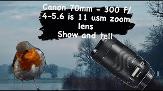 Canon 70300mm f456 is II usm Zoom Lens [upl. by Arah]