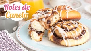 Roles de canela  Cinnamon Rolls  Quiero Cupcakes [upl. by Bonacci]