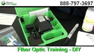 Fiber Optic Training Online DIY Cable and Connectors [upl. by Kappenne58]