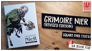 Grimoire NieR Revised Edition 2023 book flip [upl. by Esyla215]