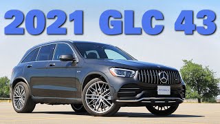 2021 Mercedes Benz GLC 43 REVIEW  Test Drive [upl. by Perretta]