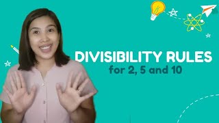 Divisibility Rules for 2 5 and 10 [upl. by Giulio]