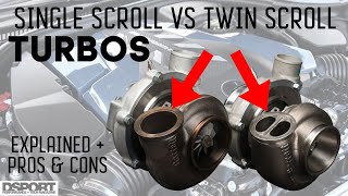 Quickly Clarified  Single Scroll vs Twin Scroll Turbos  Pros amp Cons [upl. by Jolynn]